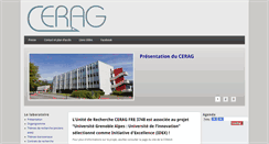 Desktop Screenshot of cerag.org