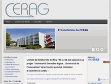Tablet Screenshot of cerag.org